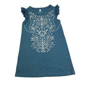 Tea Collection Blue Fluttersleeve Dress